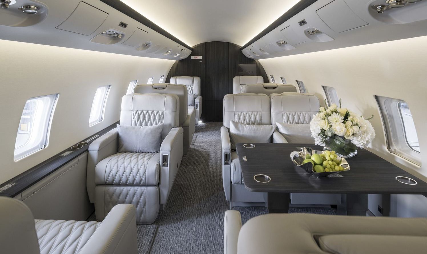 Private Jet Cabin London to New York